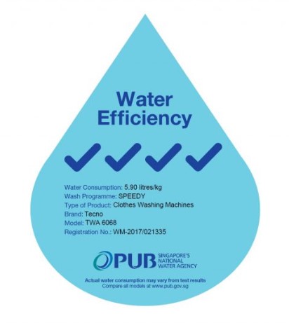 TWA 6068 BK Tecno 6.0kg Fully Automatic Washer – 4 Ticks