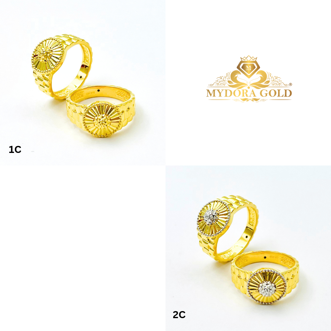 MYDORA Cincin Sparkle Matahari (5G) l EMAS 916/22K