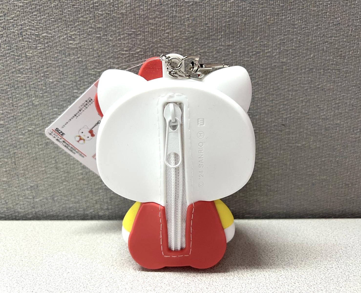 🎌日本直送🎌 Hello Kitty矽膠公仔掛飾連收納環保袋