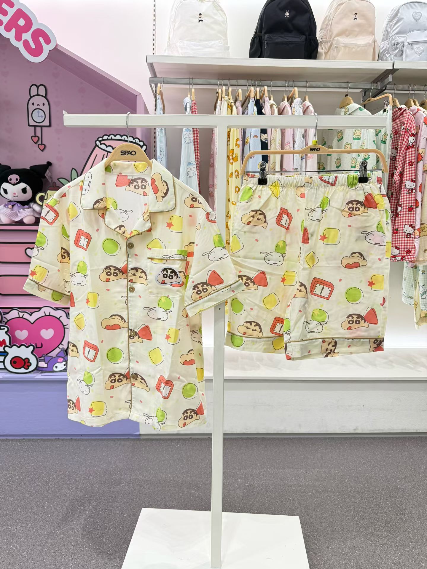 🇰🇷💡SPAO💡蠟筆小新短袖睡衣