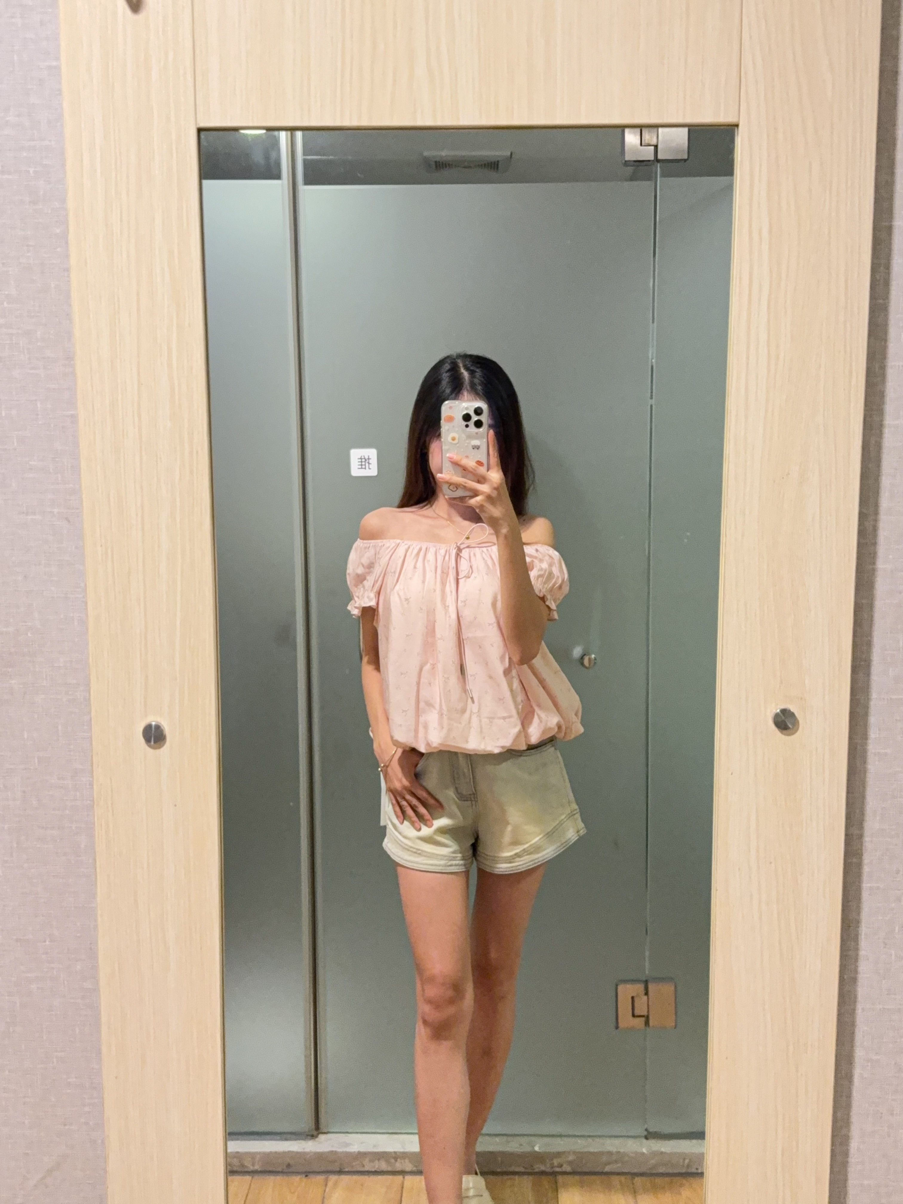 甜美小清新花苞下摆上衣R3004