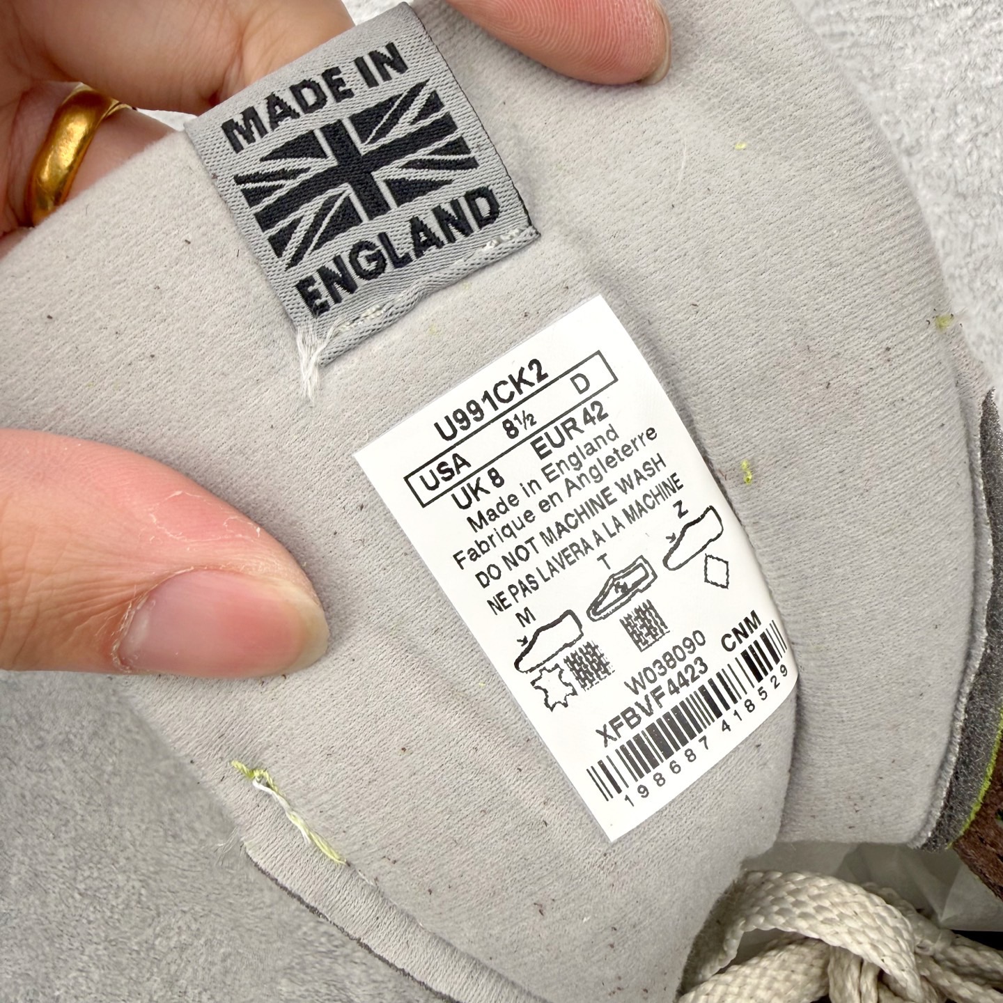 Daniëlle Cathari x Kith x New Balance 991V2  U991CK2