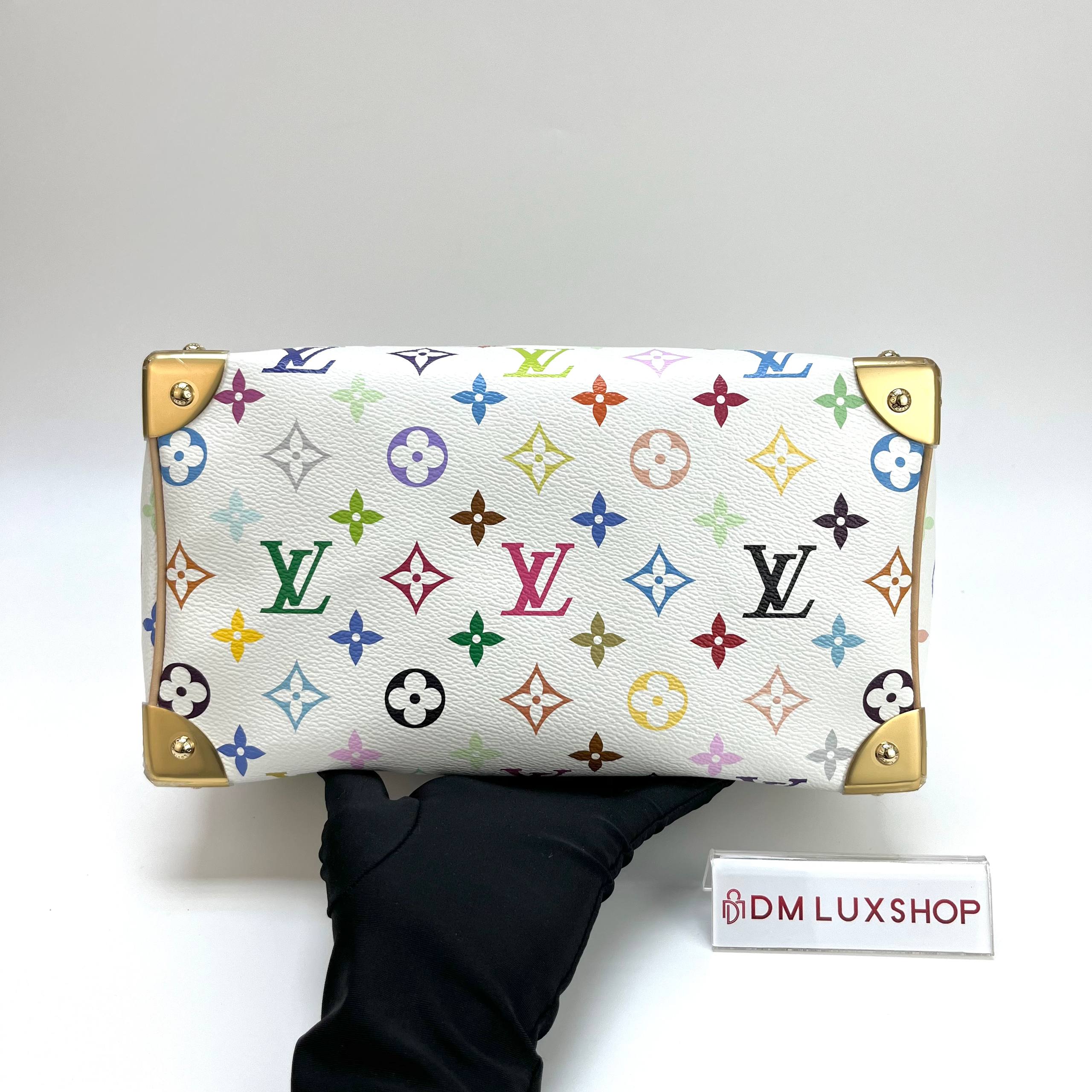 LV X TM Monogram Multicolor Speedy 25 GHW
