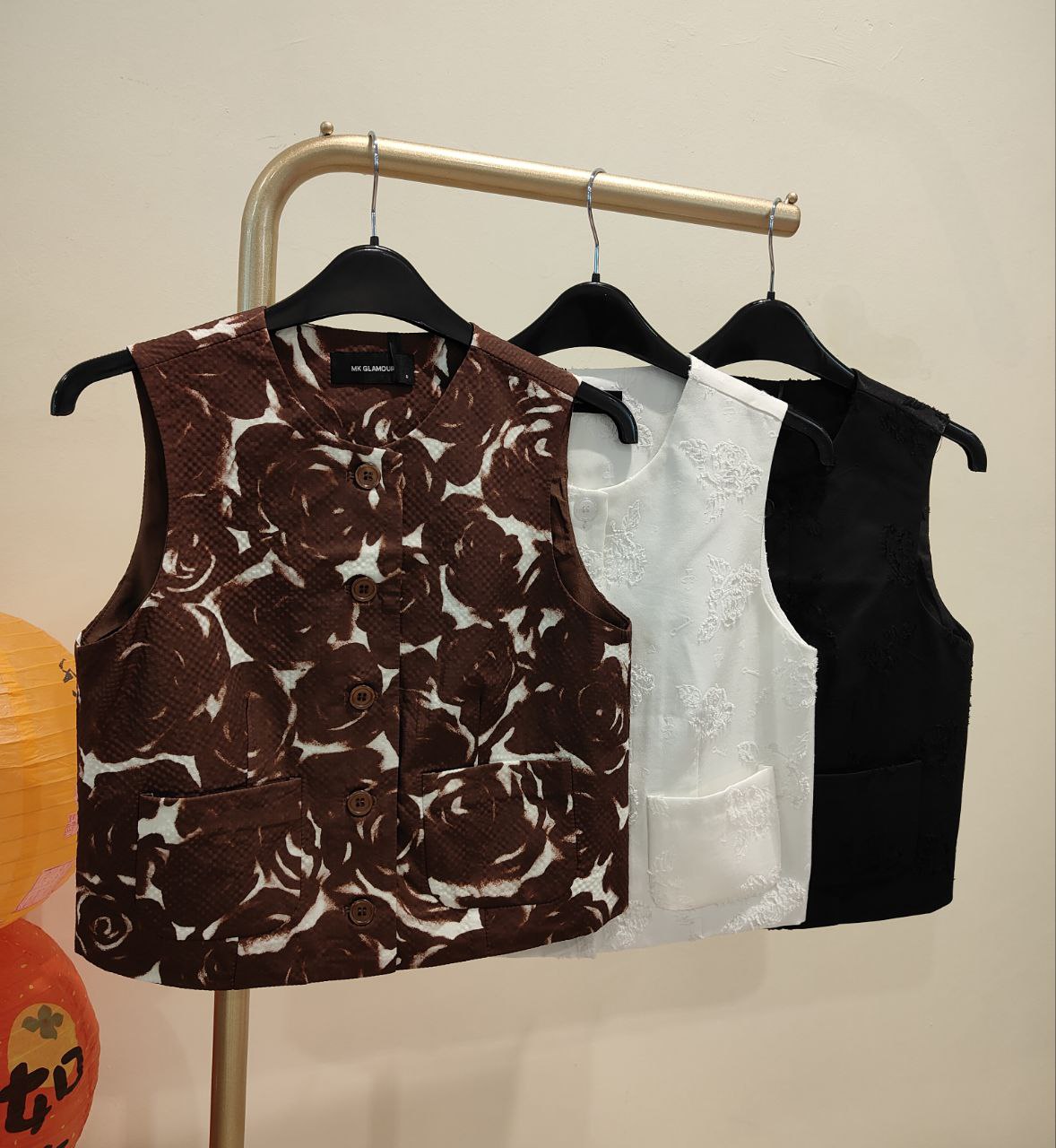 圆领无袖上衣 2683