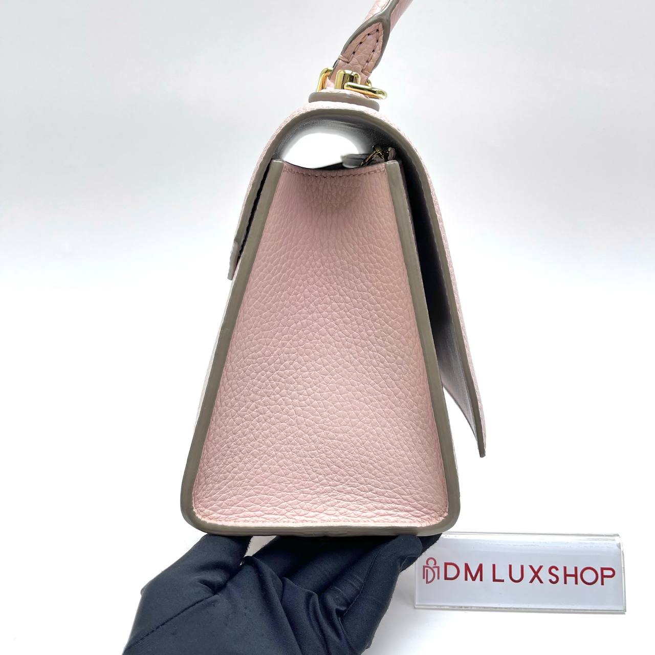 LV Pink Top Handle Twist GHW