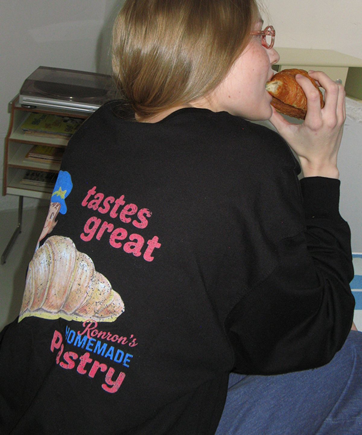 🇰🇷訂購｜ronron 26｜VINTAGE CROISSANT OVER FIT LONG SLEEVE 3色 