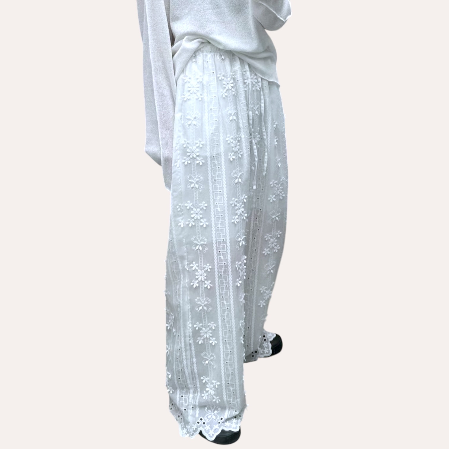 221056 Lace通花長褲