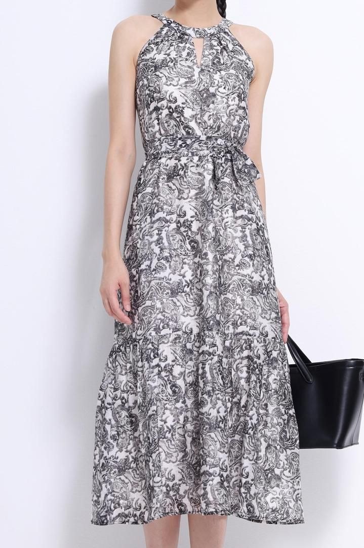 Cut in修身连身裙 2142