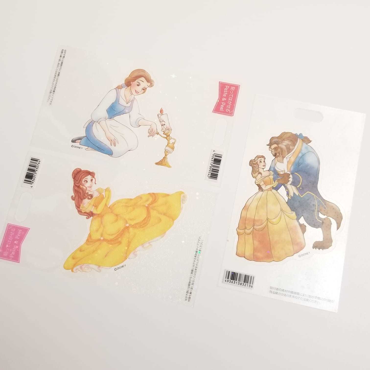 [現貨] [DS] 貝兒公主貼紙 {TF899542}