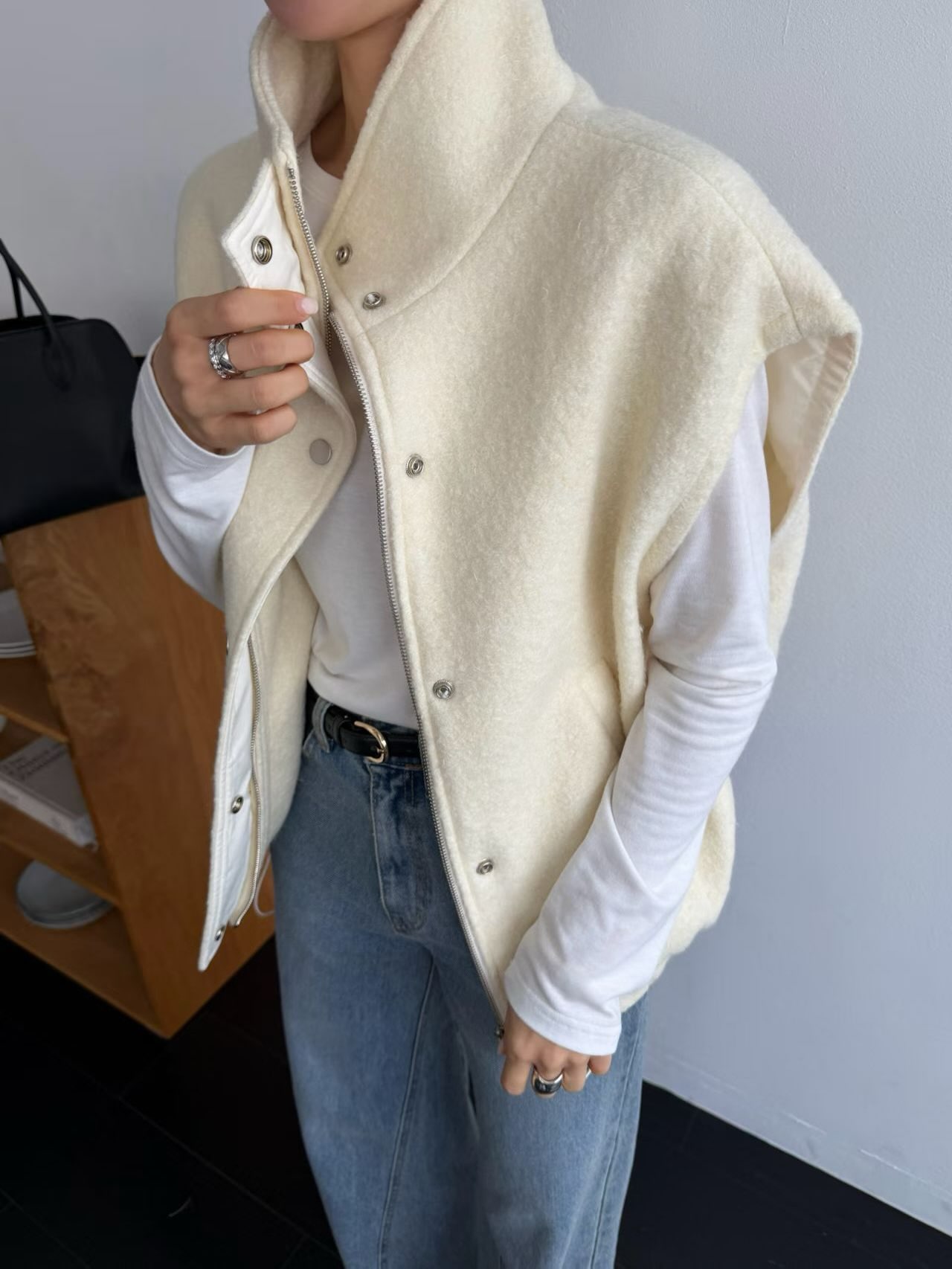 (2026FW) MOI - VEST JACKET 