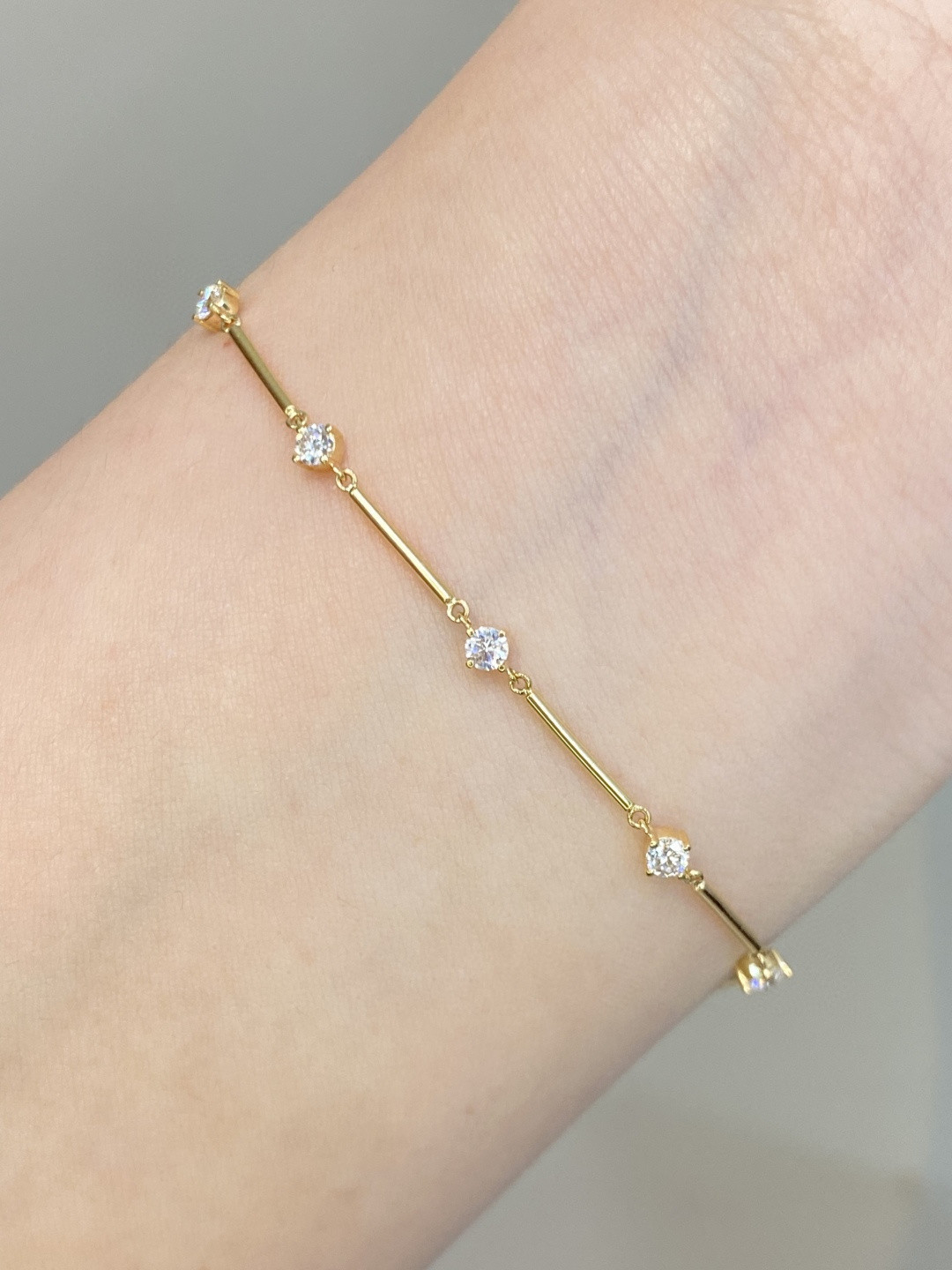 18K Diamond Bracelet 