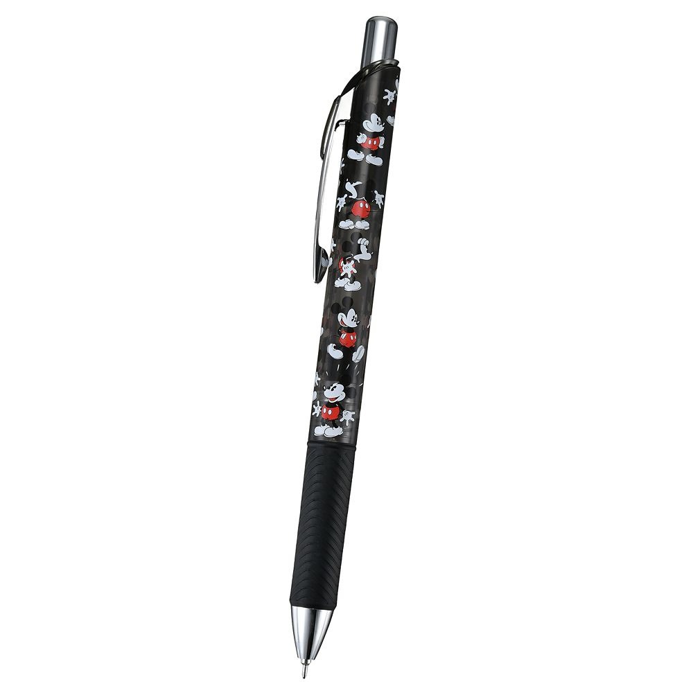 現貨｜【日本 Disney Store 限定】Mickey Mouse 米奇老鼠 日本製 Pentel EnerGel 0.5mm 黑色 啫喱筆 208865