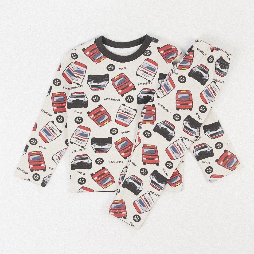 TOMICA 車車純棉家居服套裝