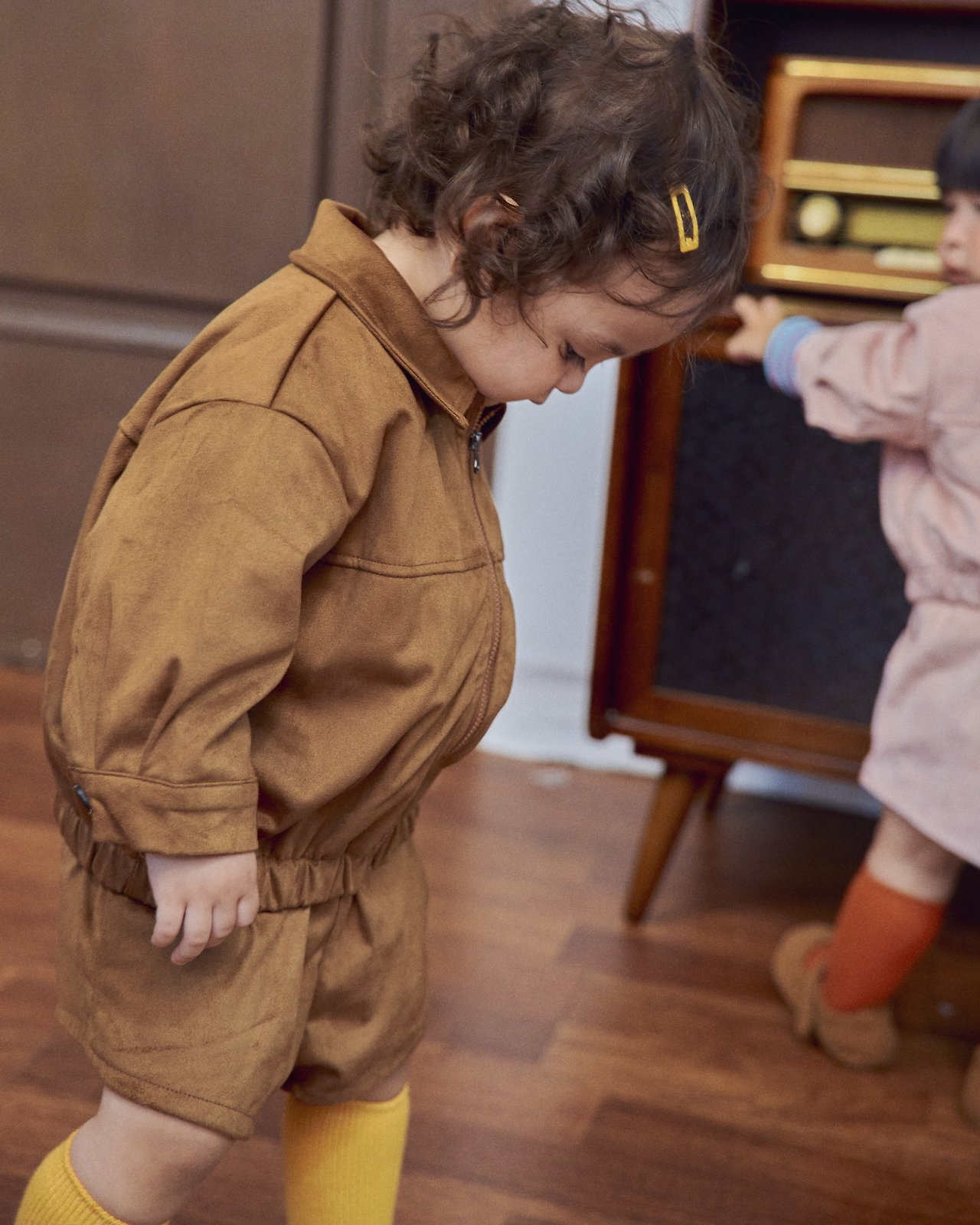 OOTT | Brown Suede Jacket