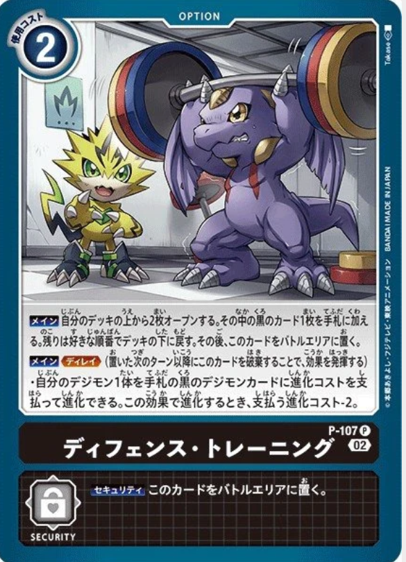 P-107 Defense Training 防禦．訓練