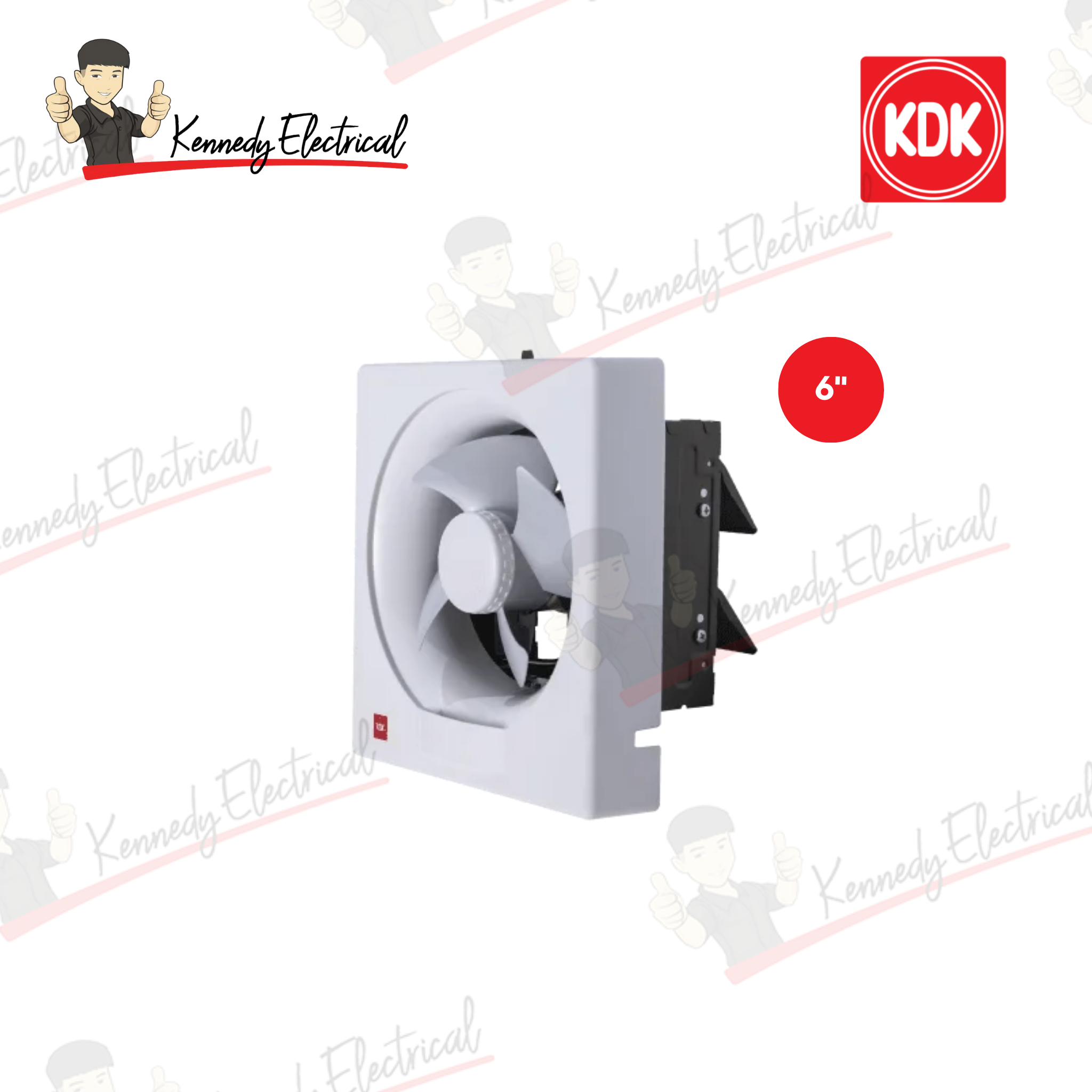 KDK 6" Wall Ventilating Fan 15AAQ1