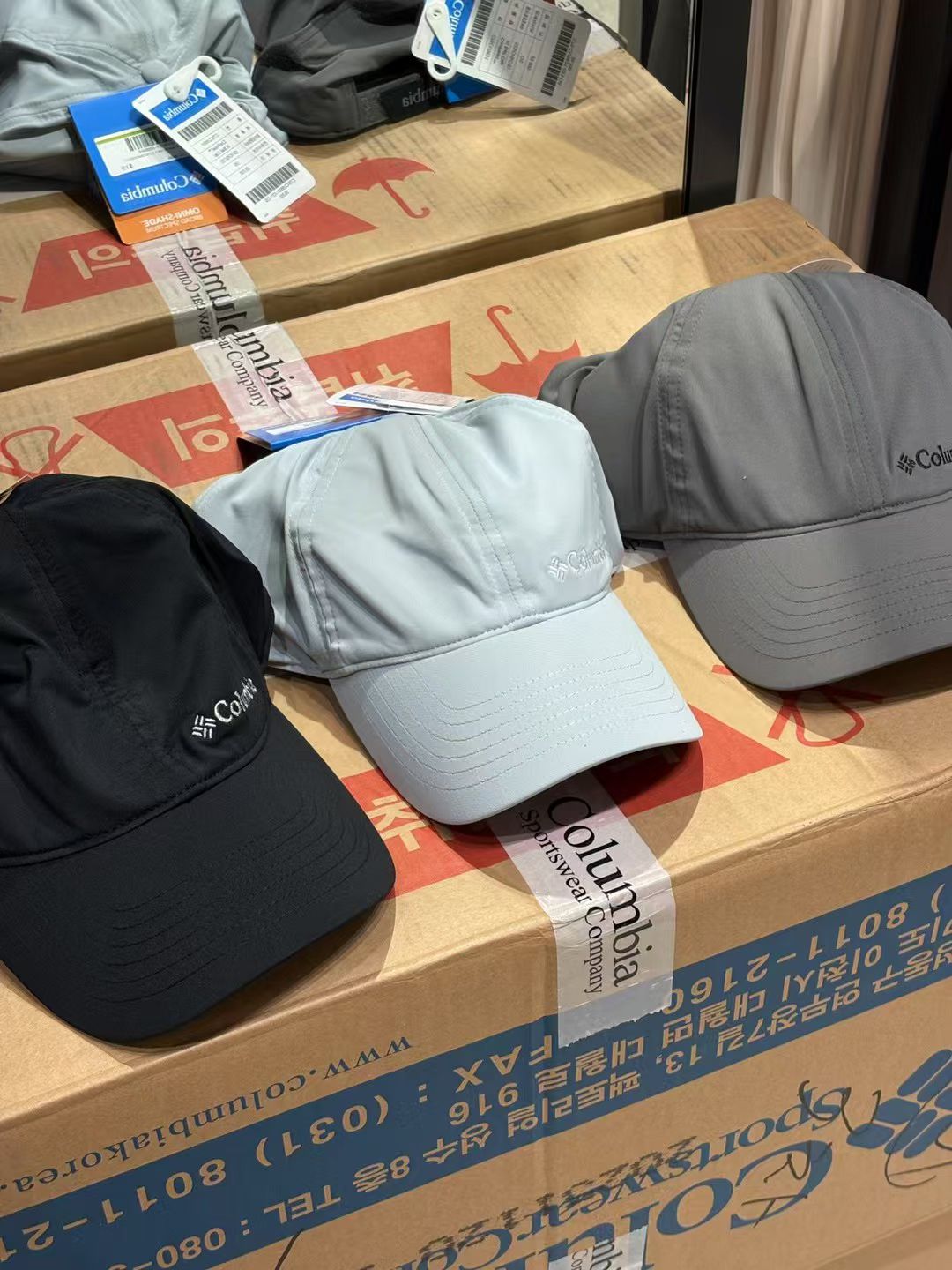 🇰🇷Columbia Cap速乾防紫外線 到貨日:12-18日‼️