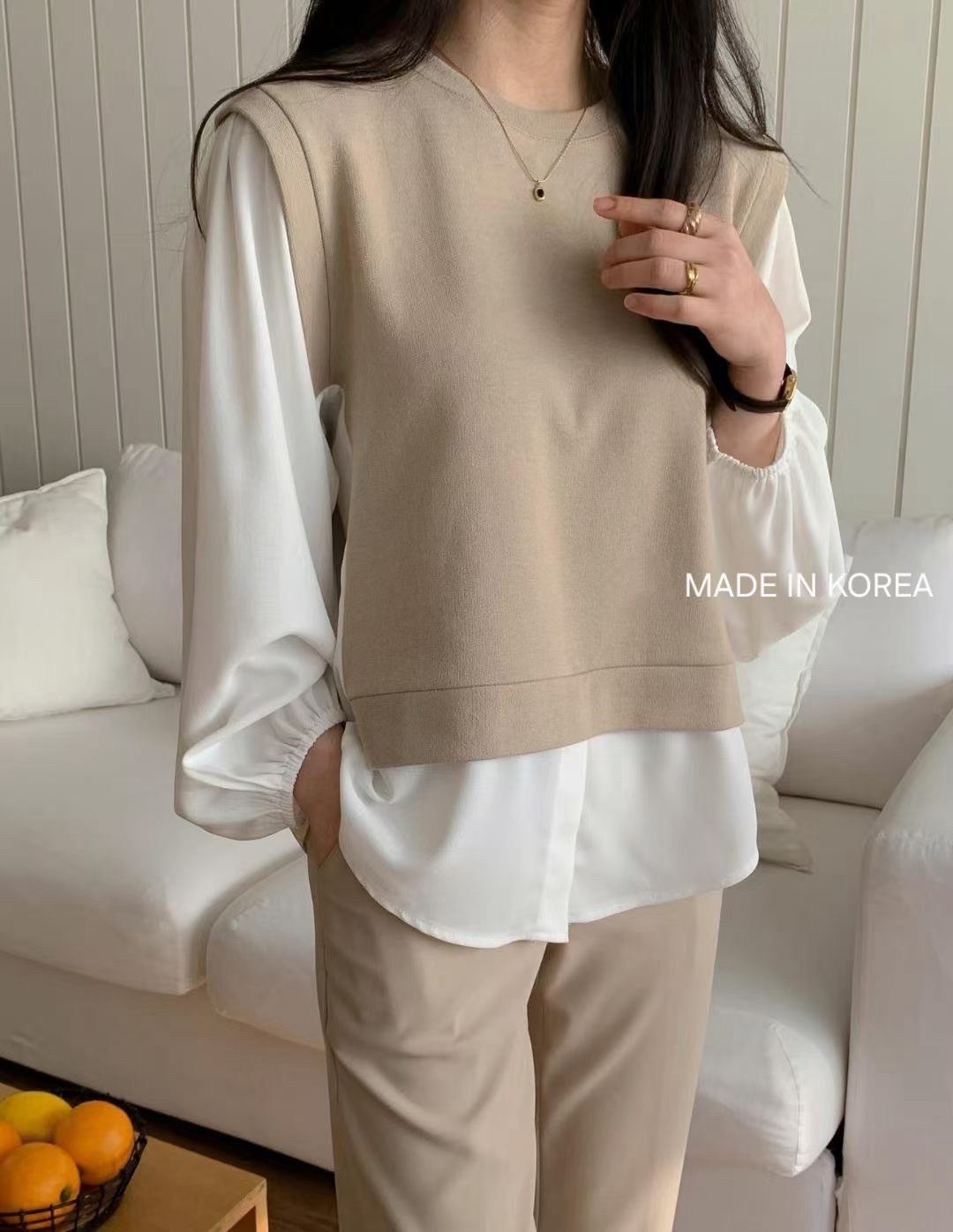 E5023 靚色拼布top