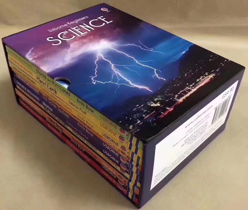 Usborne Beginners Science 初探科學 兒童科普讀物｜10 books｜英文科普知識繪本 STEM