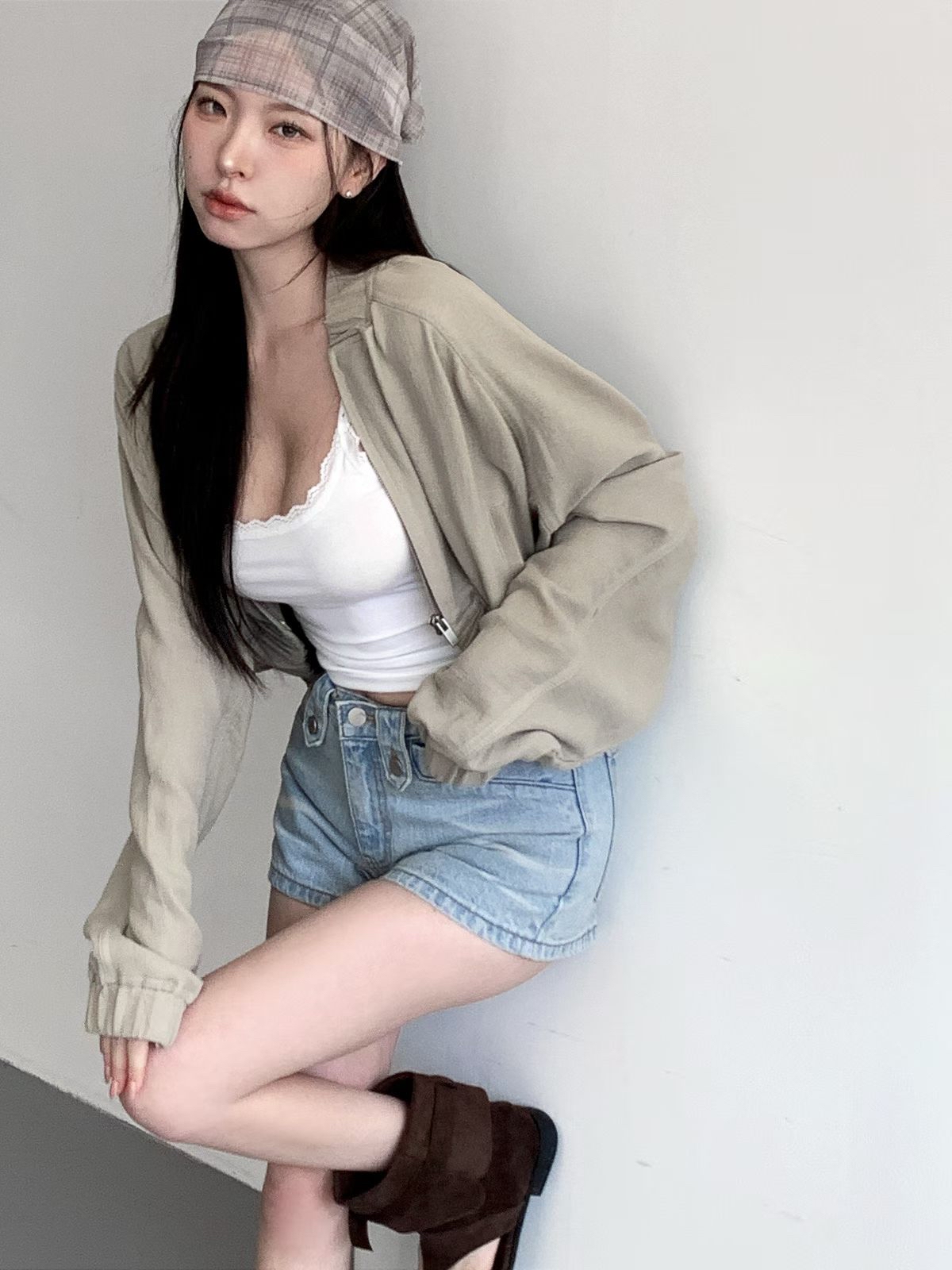 W01 棉麻外套