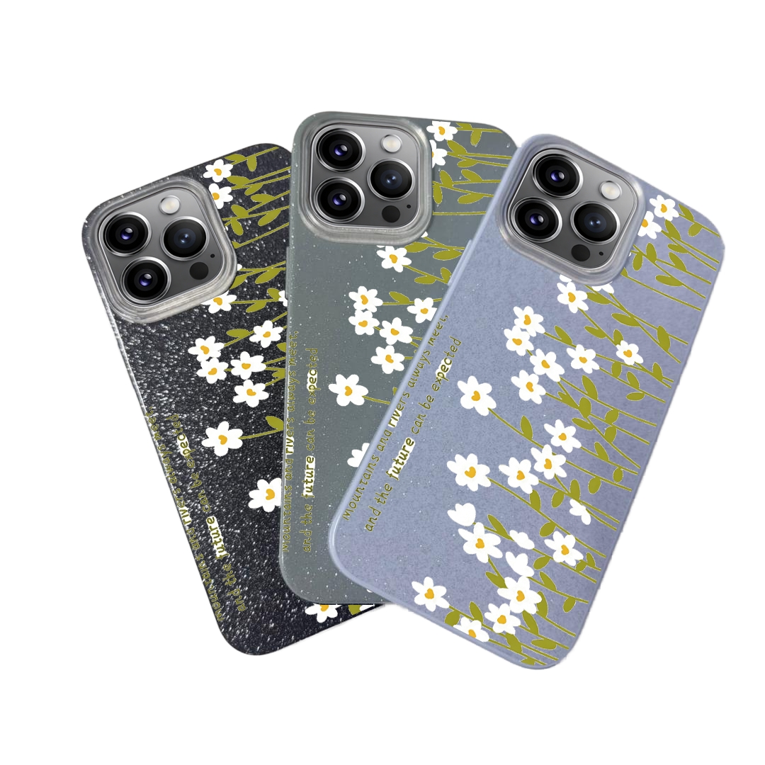 BLING CASE PHONE FOR IPHONE - DESIGN FLOWER A1