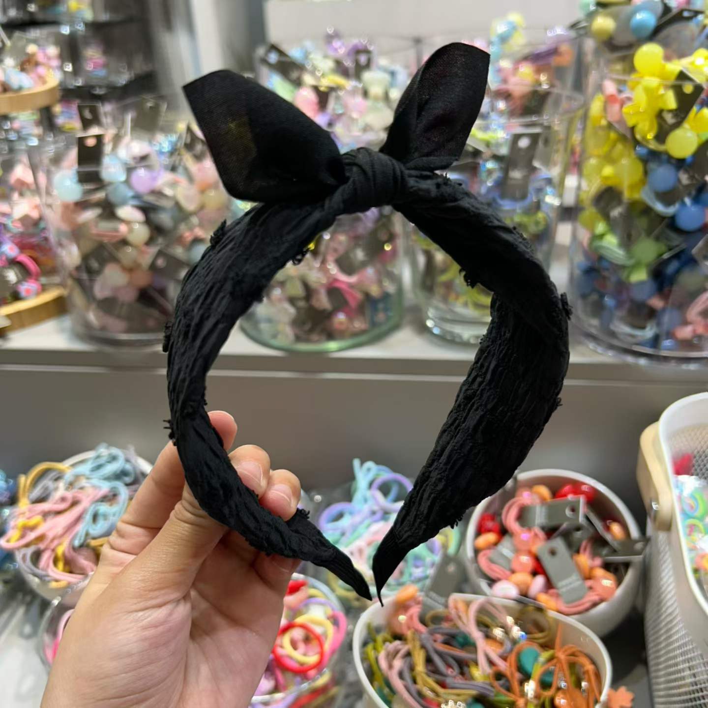 🎀 波點蝴蝶結兒童頭箍 🎀