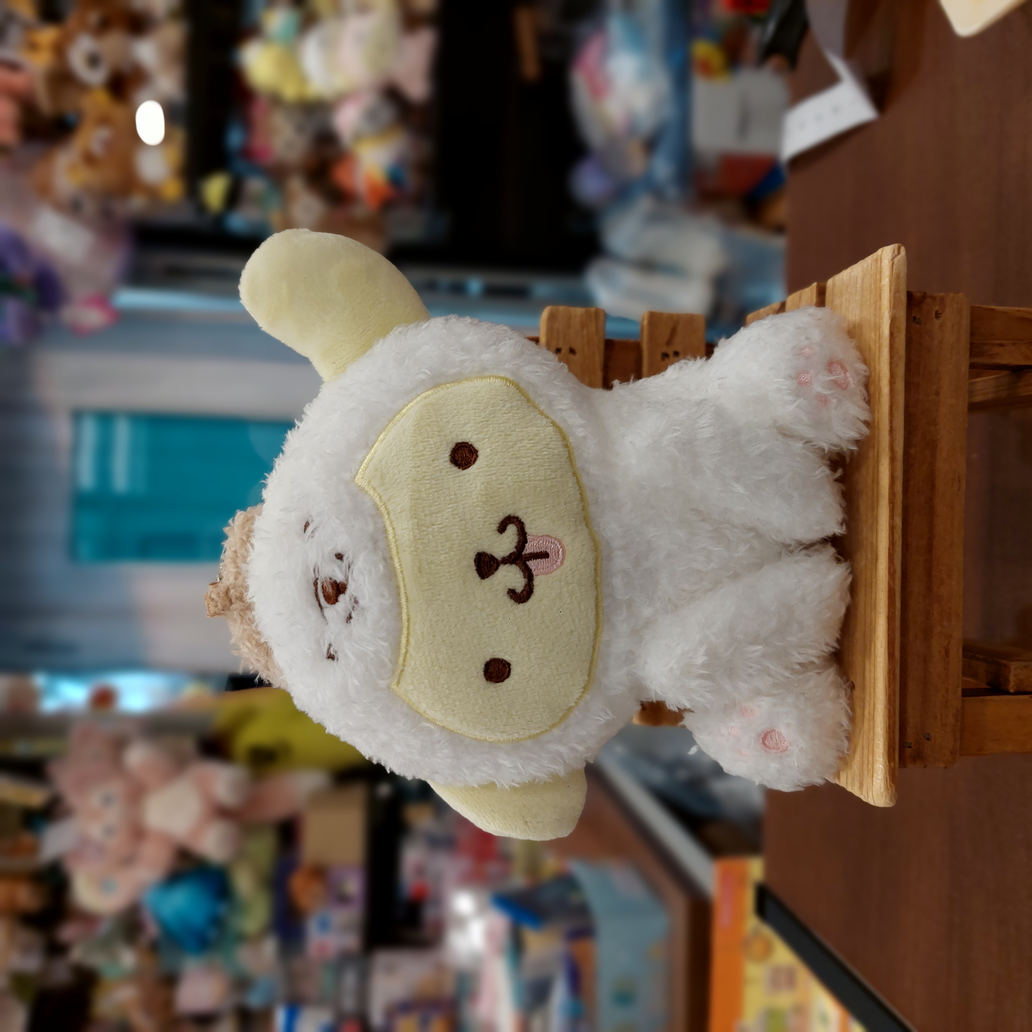 原裝日本 30th Anniversary 布甸狗 Pompompurin 公仔掛飾