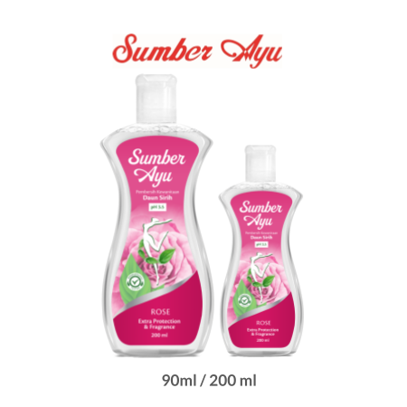 Sumber Ayu Pembersih Kewanitaan Daun Sirih 90ml/200ml - Rose