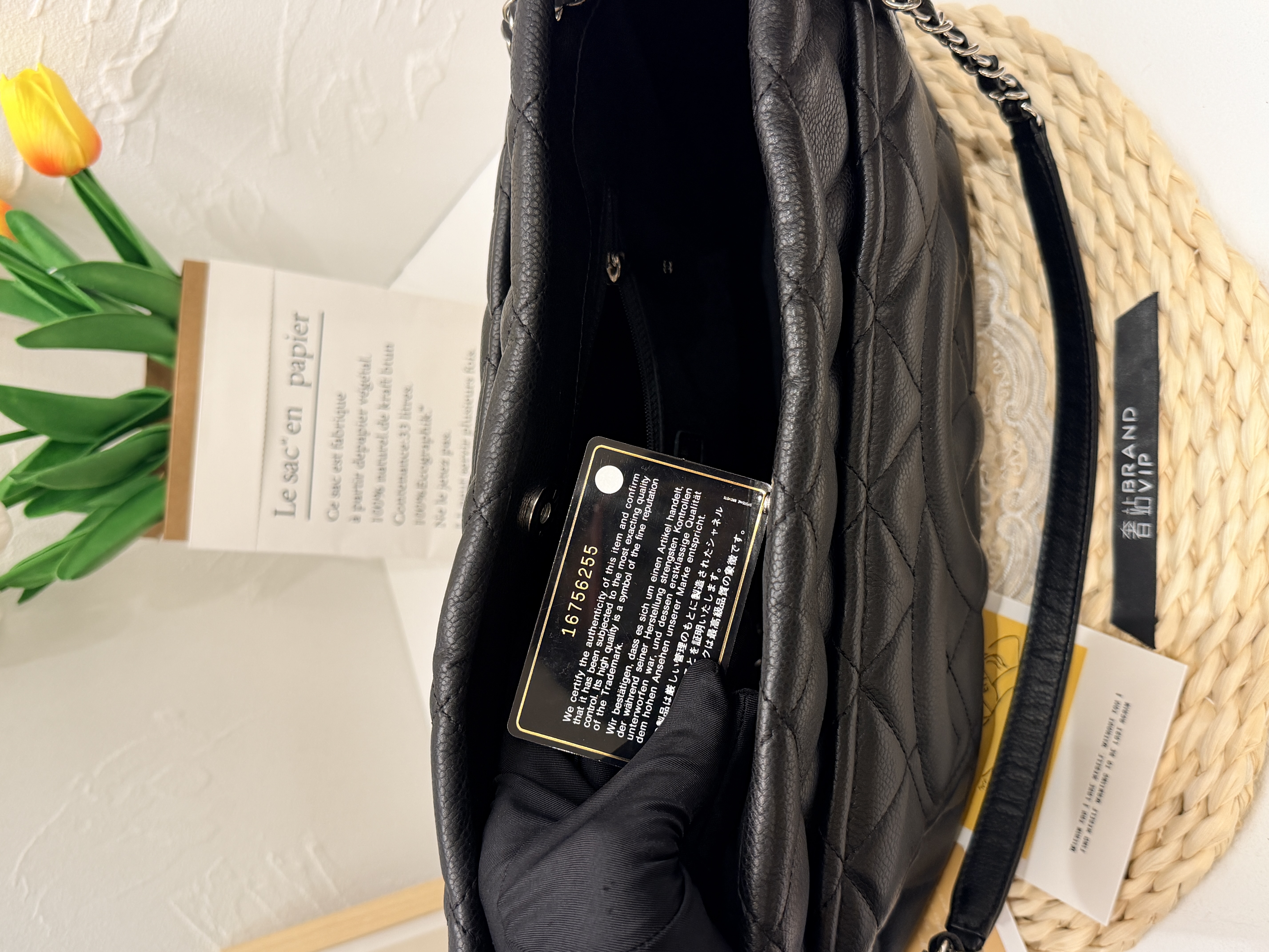 Chanel Caviar Leather Tote