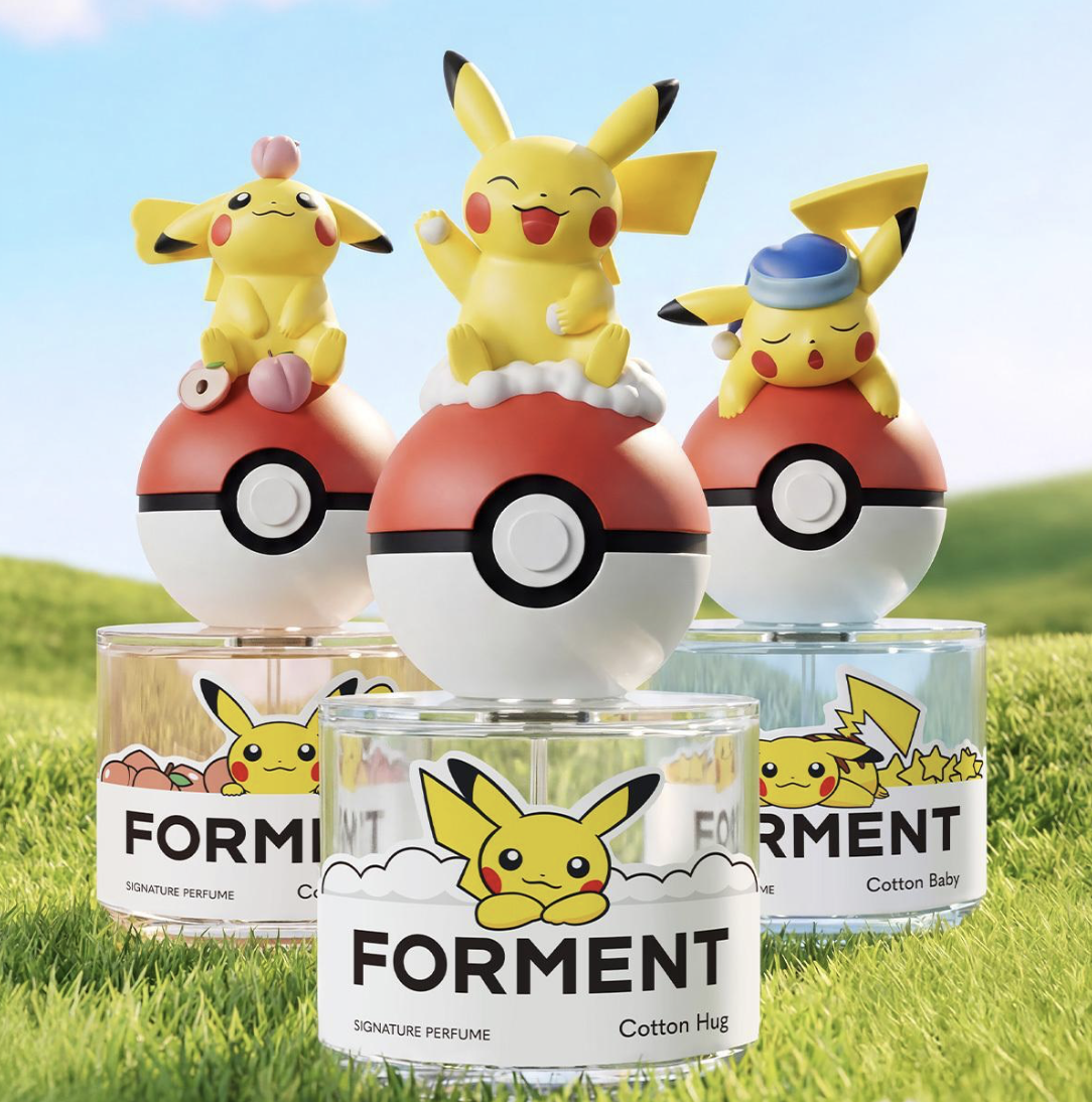 韓國 Forment X Pokemon Signature 香水50ml +送頭髮香水9ml｜COTTON HUG / COTTON MEMORY / COTTON BABY