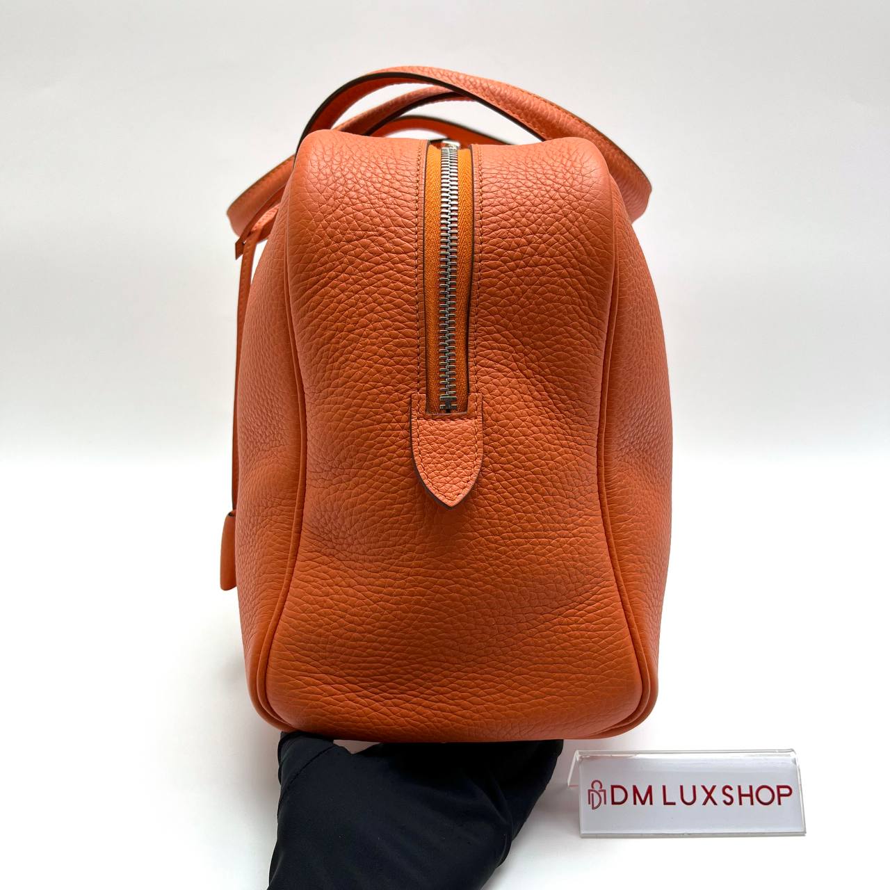 Hermes Victoria II 35 Bag Orange PHW (Stamp Square R)
