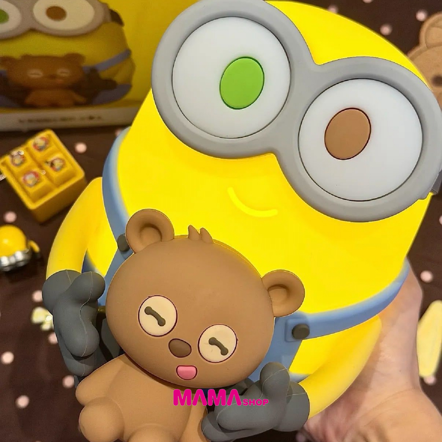 Emie x Minions壞蛋奬門人呀Bob拍拍小夜燈
