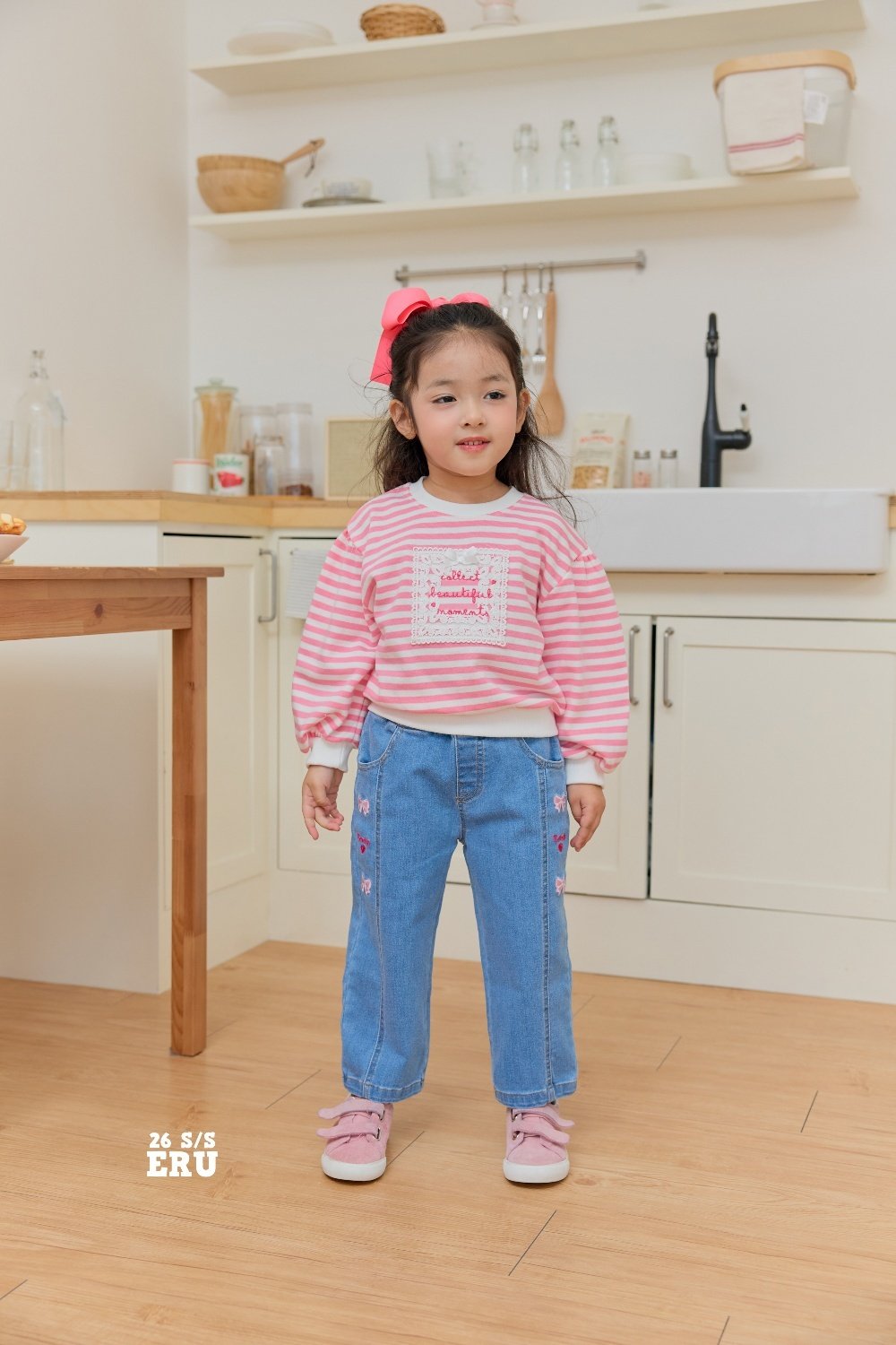 蝴蝶結🎀 牛仔褲