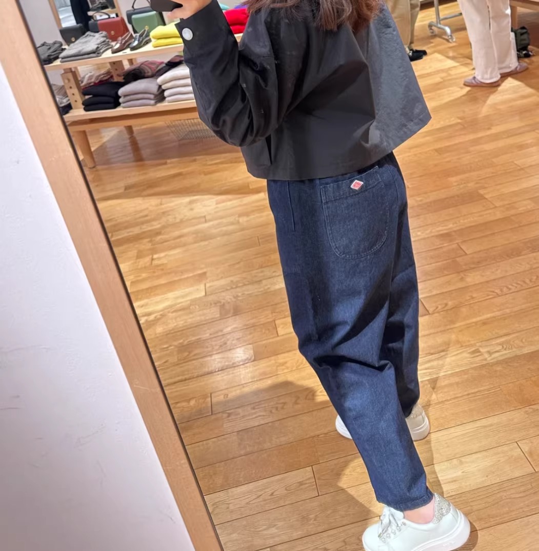 0330 Danton 薄款寬鬆休閒鬆九分牛仔褲 5月頭