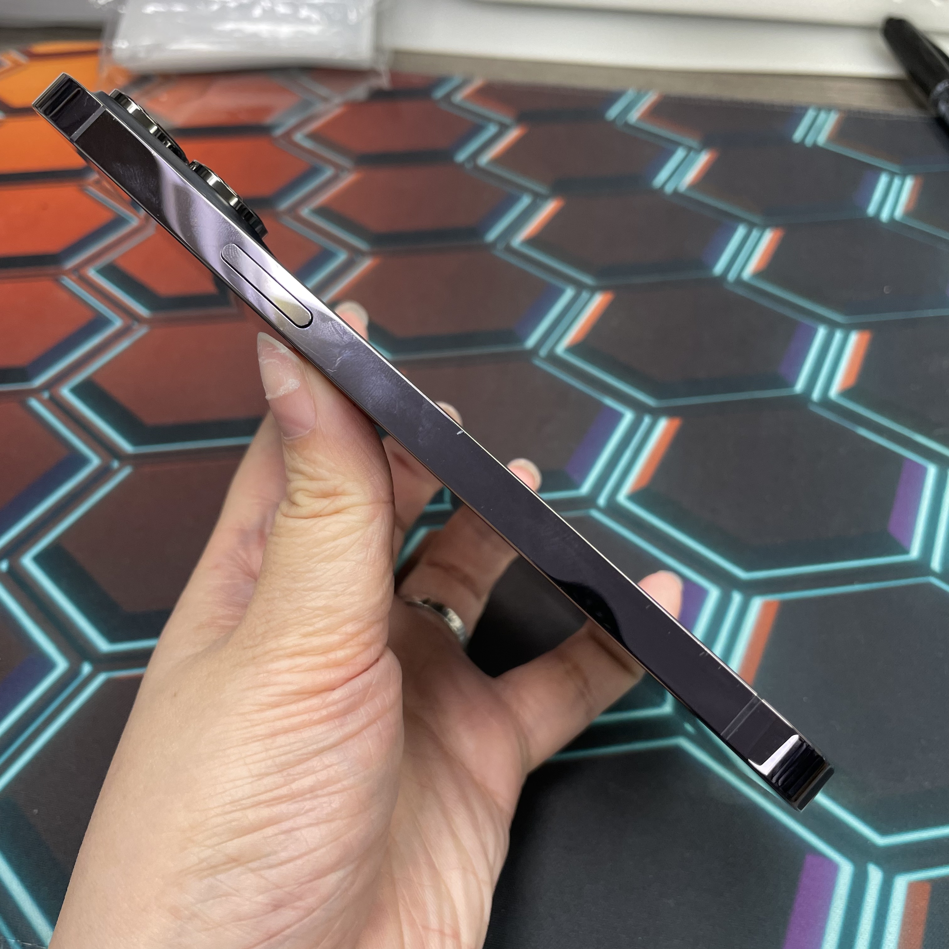 *7686 14 Pro max 完美機 512GB 電78 紫色 purple