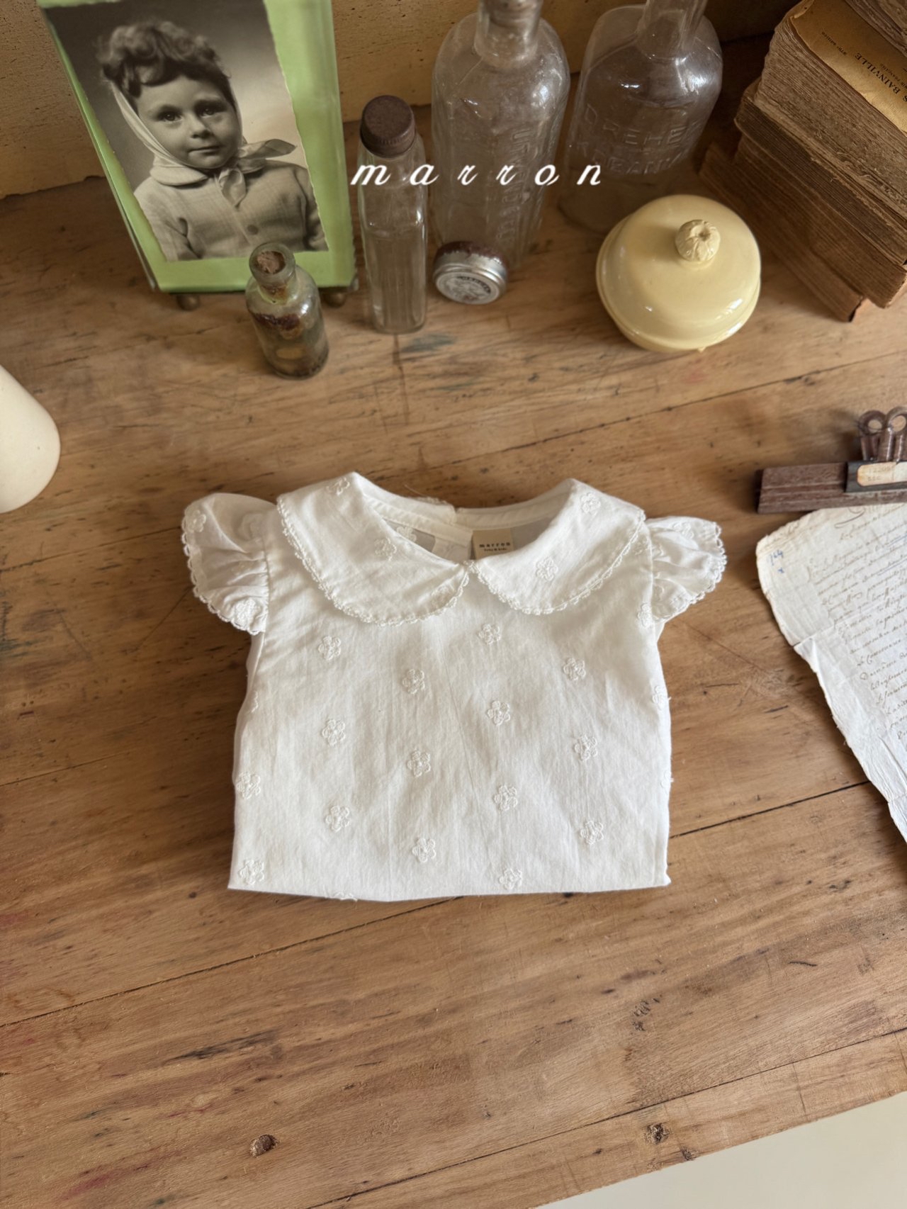 🇰🇷Marron blouse