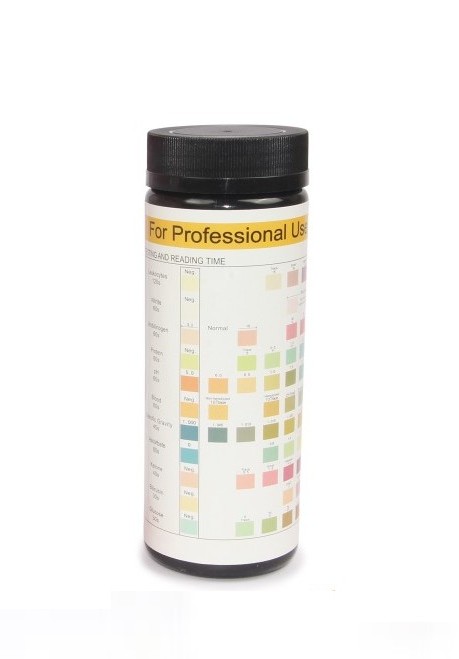 CONTEC - URS-11T Urinalysis Urine Test Strip, 11項 驗尿試紙 (100's/box)