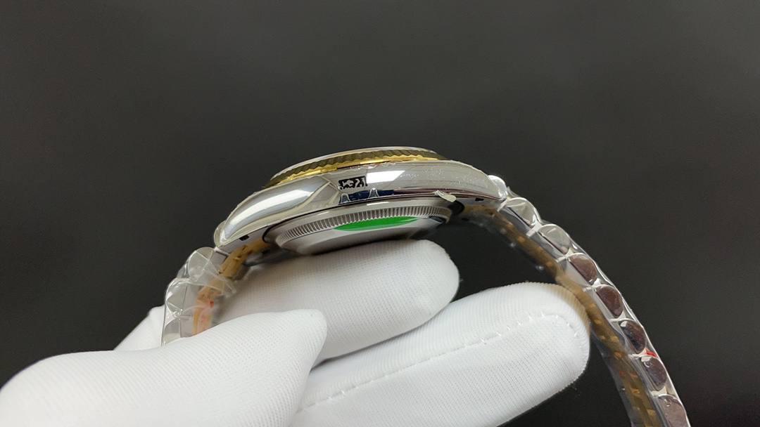 🌐今日推荐 劳力士 日志 白壳 橄榄绿36mm 3235机 顶级品质 出货实拍✈️