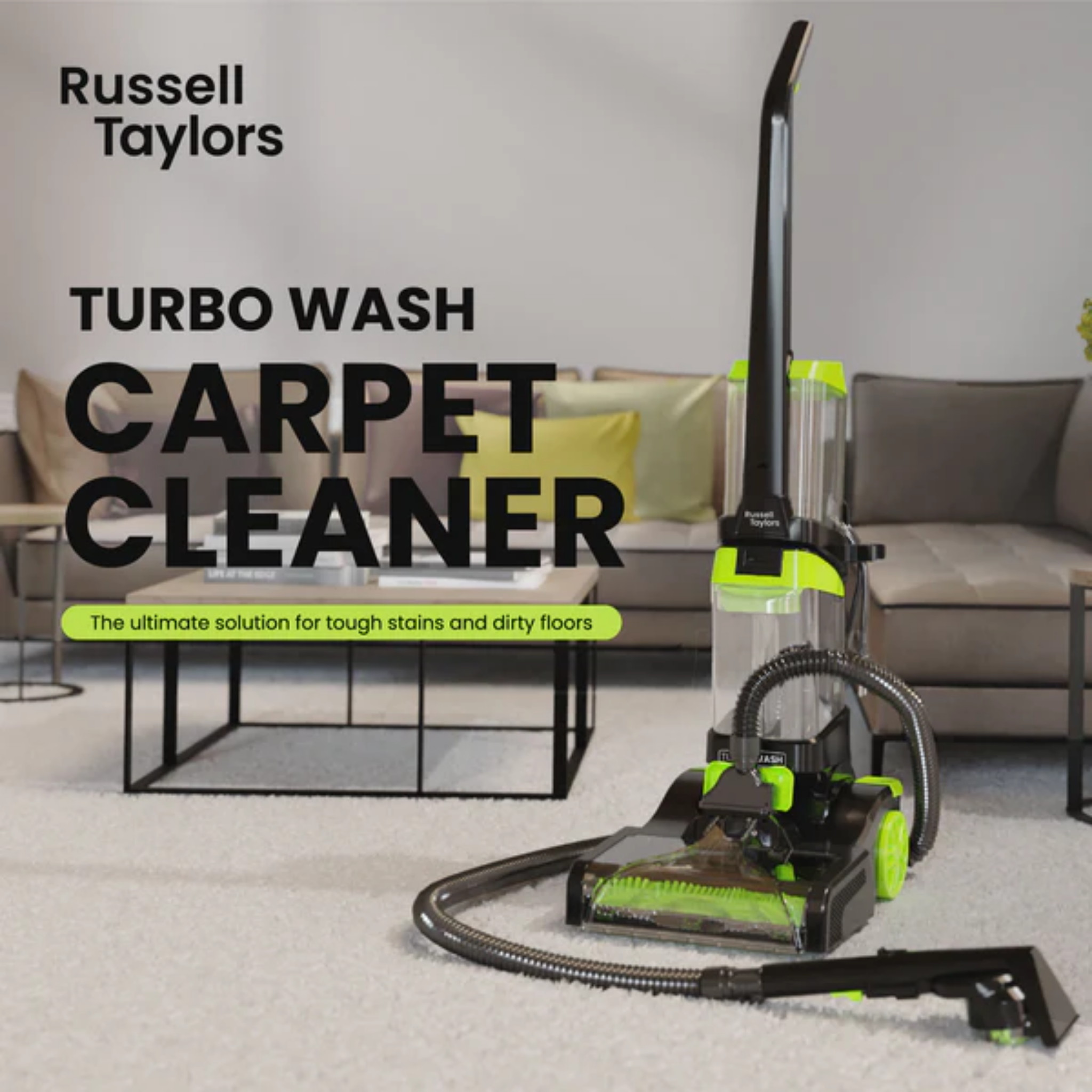 Russell Taylors 800W Carpet Washer & Spot Cleaner (CW-800)