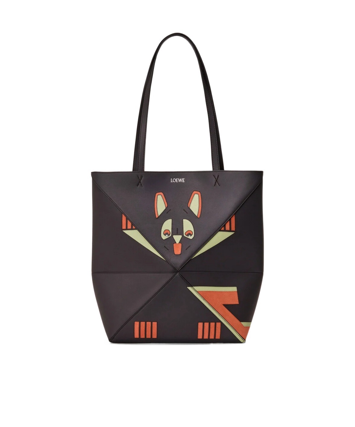 Loewe 女士 LOEWE x Louis Wain 单肩包均码码中号、25.5cm*14.5cm*31.5cm 