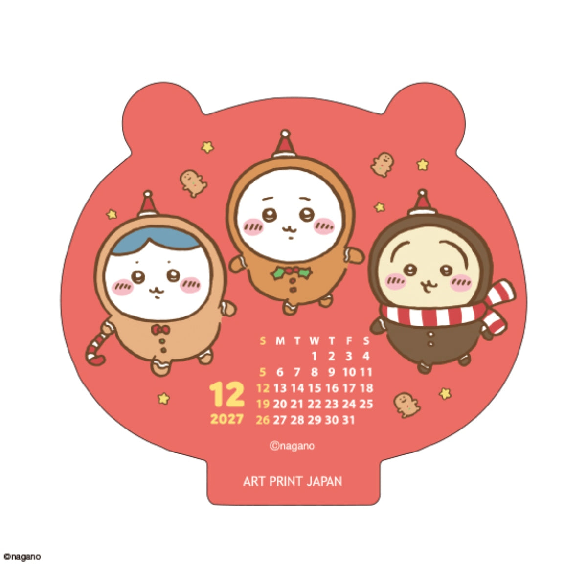 現貨｜Chiikawa ちいかわ 日版 2027年 座枱月曆 Calendar (1000140767)