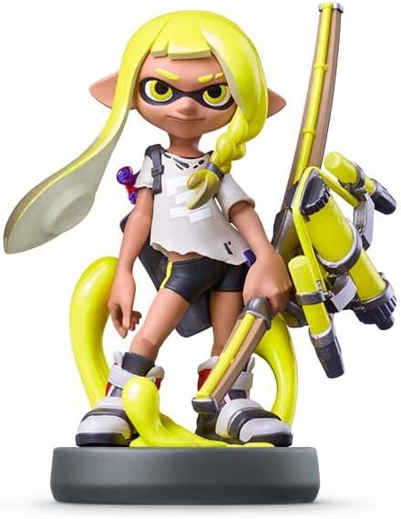 [現貨][amiibo] 三件裝(章魚圈【藍色】/魷魚族【黃色】/小鮭魚)(斯普拉遁系列) 