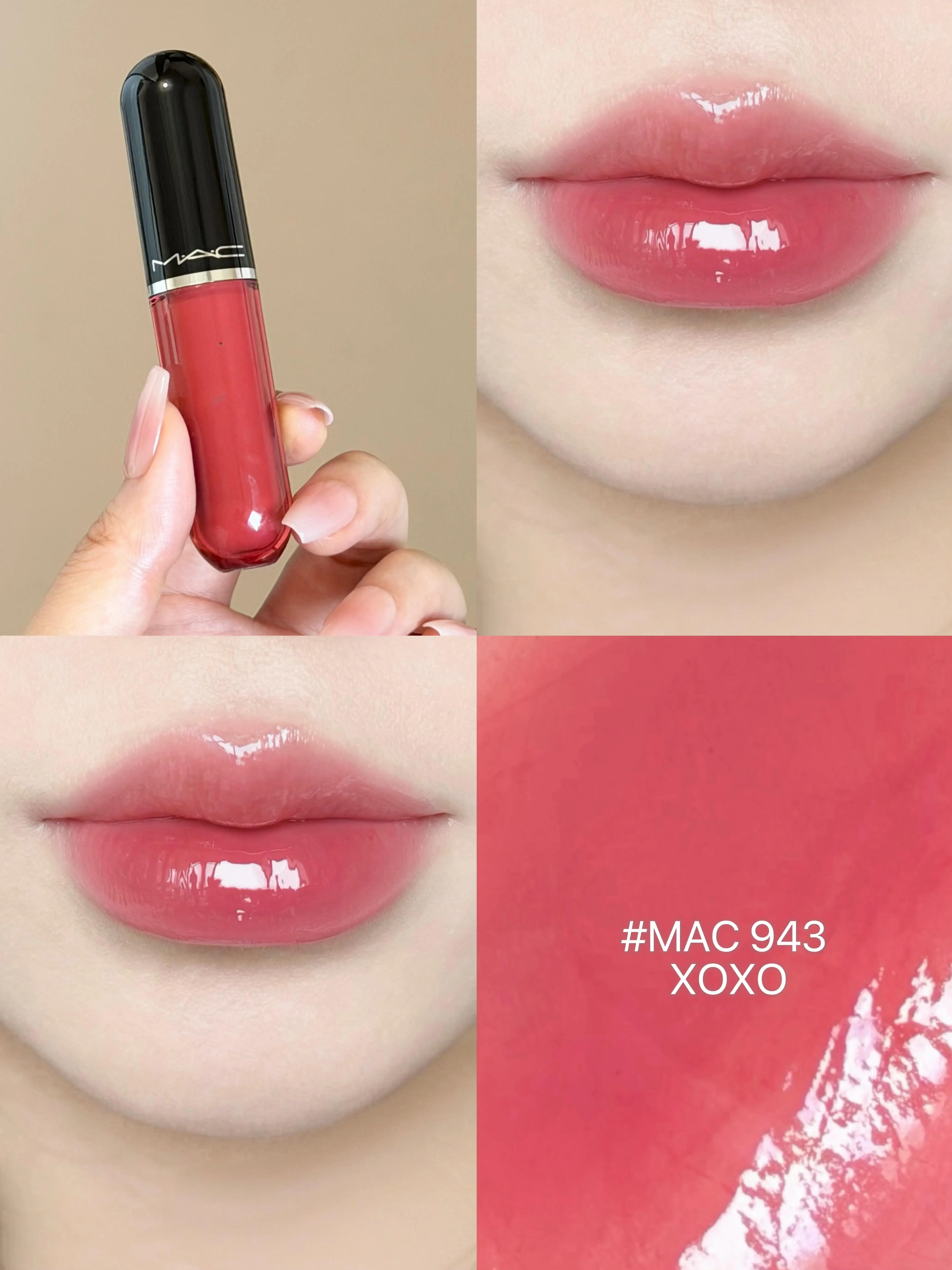 MAC 2026新品 水漾棒棒糖唇釉 943 946 939 940 鎖色水光啵啵唇