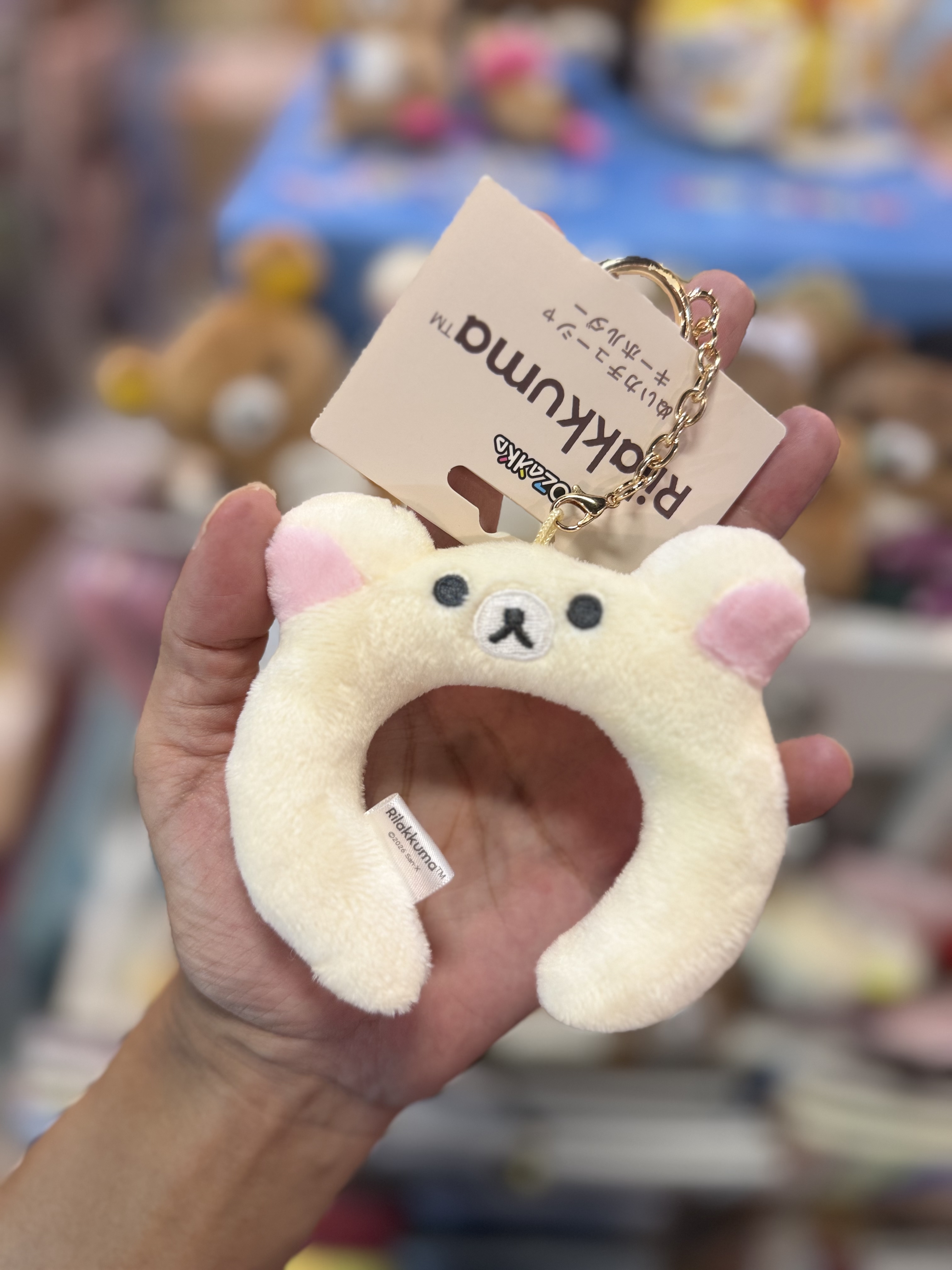 《現貨》全新日本限定 Rilakkuma 頭箍型掛飾