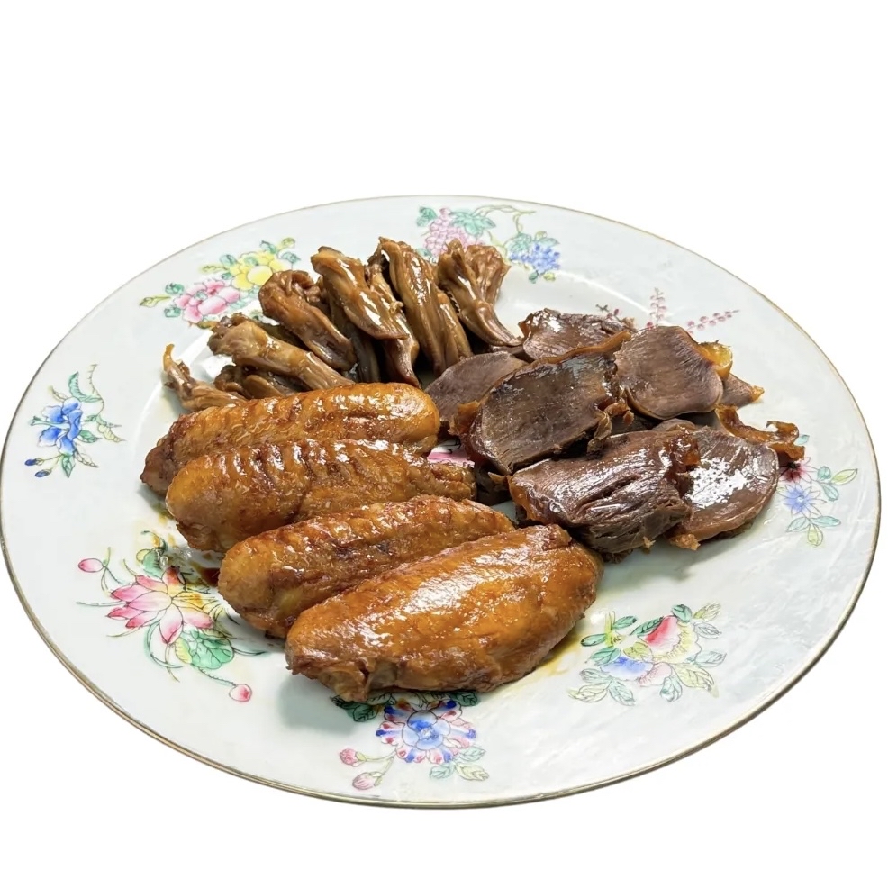 [三點水料理] 宴客三小碟（煙燻雞翼、醬滷鴨舌、麻辣滷火雞腎）