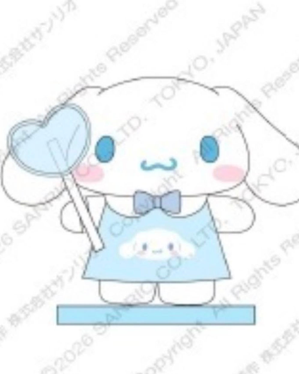 預訂 | 日本版 Sanrio 愛心磁石站立植絨公仔