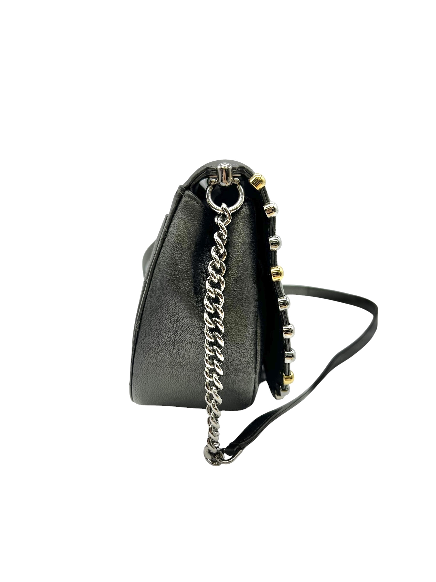 Pre-owned CHANEL Studded Bubble Flap Bag / Product Code: 080305