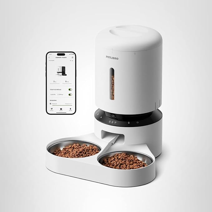 Petlibro 寵物自動餵食器 5L 雙碗 WIFI款 (預購產品)
