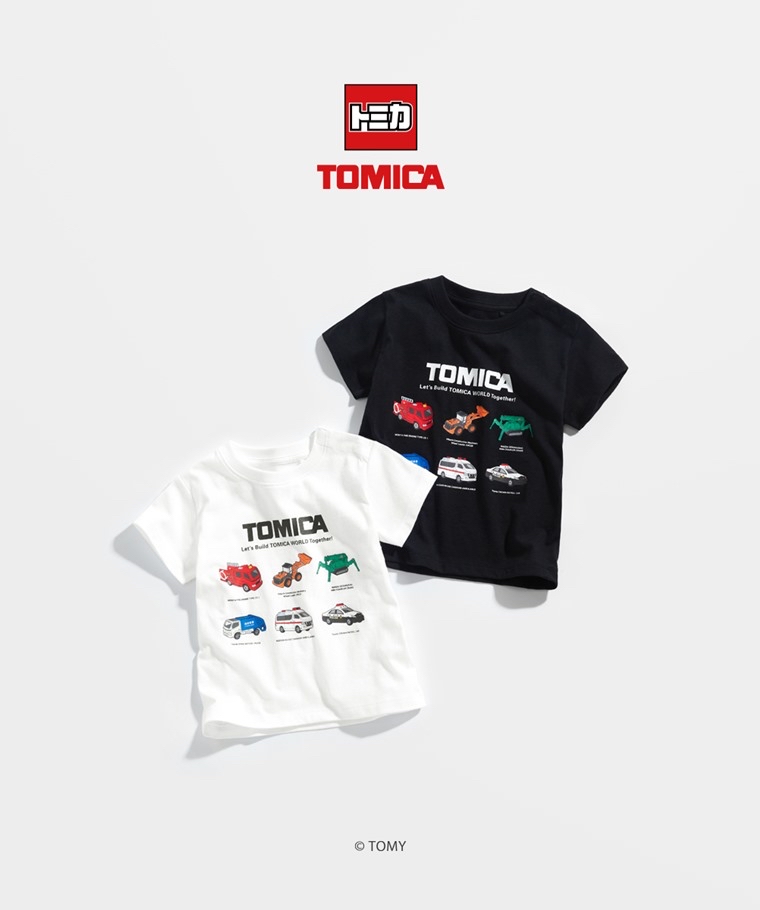 💚預訂 台灣直送💚Tomica兩色車車印花純棉短袖T恤