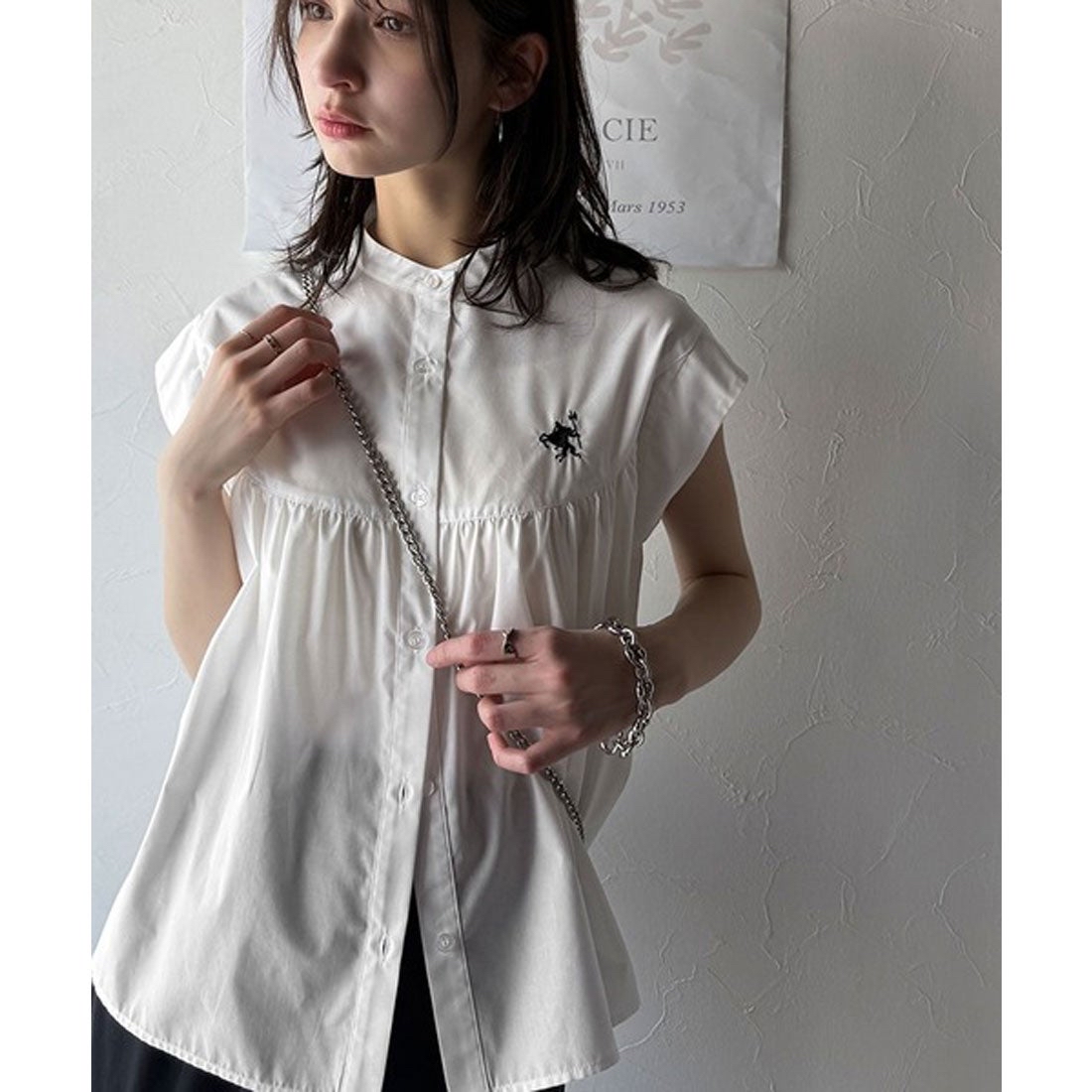 <日本限時減價⏰訂購>日牌Classica Elf刺繡恤衫(C04519EW013342)